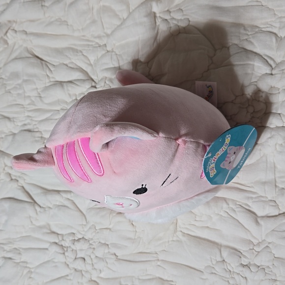 Squishmallow NWT 7.5” Tabitha the Pink Tabby Cat stuffed - Picture 2 of 4